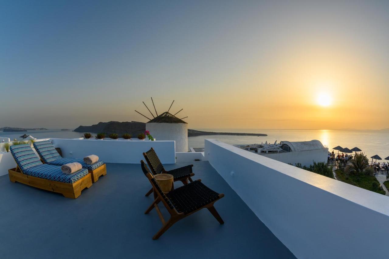 Cape Suite Oia Bagian luar foto